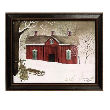 New Fallen Snow Framed Print 12x16 - The Fox Decor